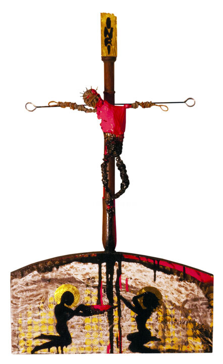 Golgotha 雕塑, 32.3x19.7 in