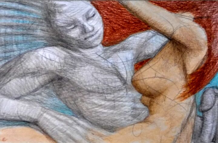 Lovers 130 图画, 6x8 in