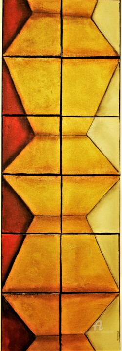Pintura titulada "Infinite mirroring" por Daciana, Obra de arte original, Acrílico Montado en Bastidor de camilla de madera