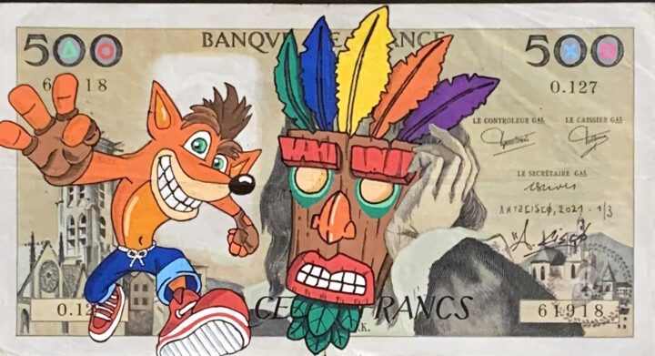 Art'Bandicoot 图画, 3.5x7.1 in