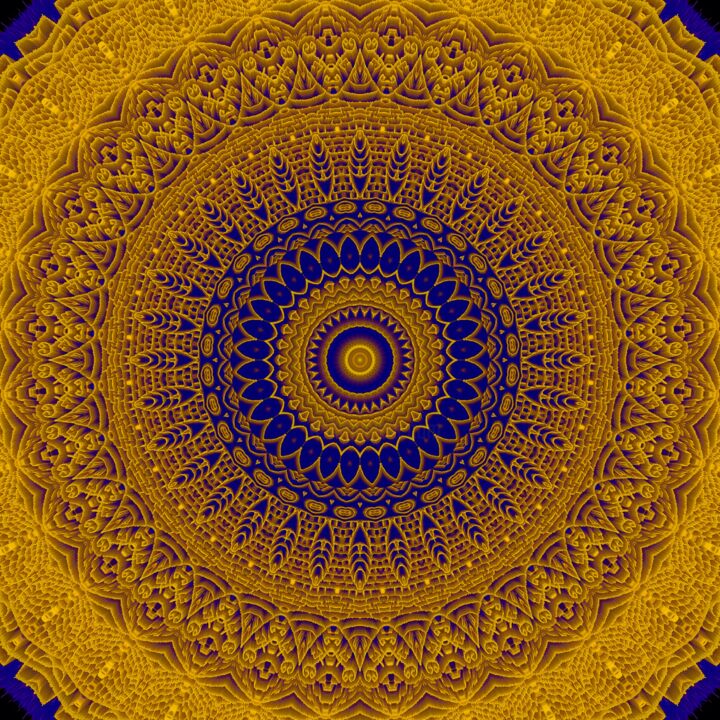 Digital Arts titled "Old patterns art" by Abraham Addy, Original Artwork, Digital Painting