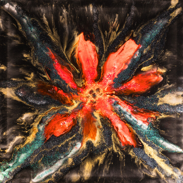 绘画,  31.5x31.5 in 