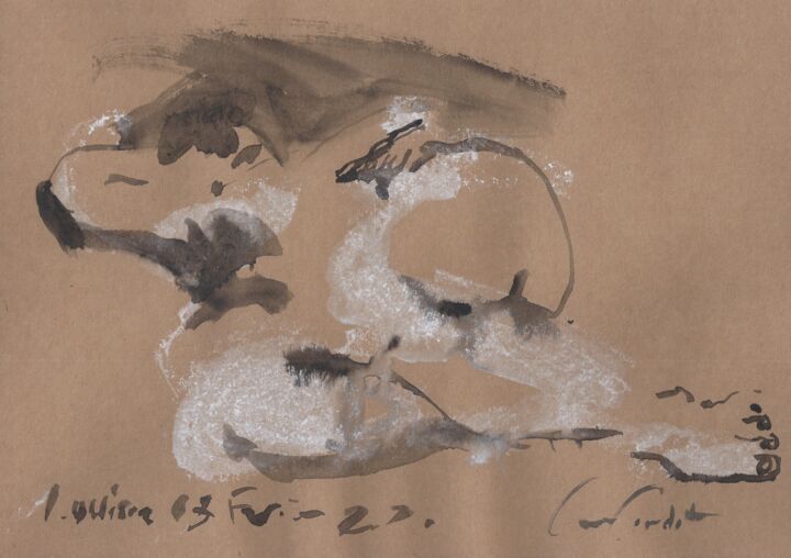 Nu 18 - Nuage 图画, 8.3x11.7 in