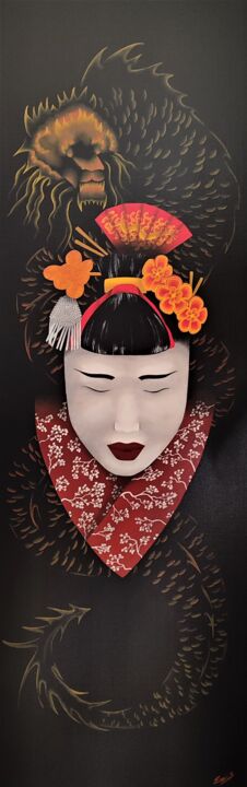 绘画,  47.2x15.8 in 