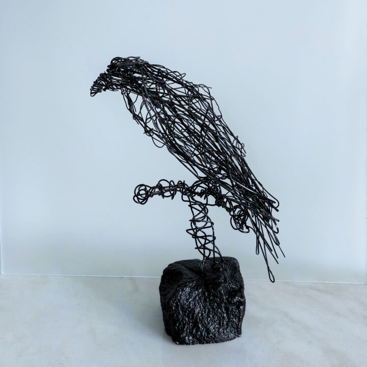 雕塑,  14.2x9.8 in 