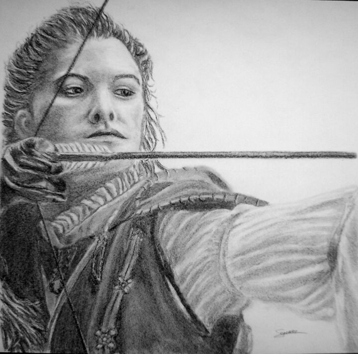 Si Robin des bois était une femme 图画, 9.5x9.5 in