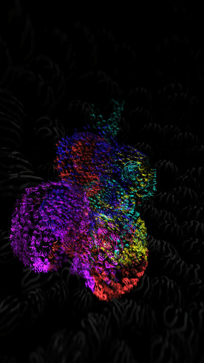 Grafika cyfrowa / sztuka generowana cyfrowo zatytułowany „Sweet” autorstwa Christine Vannier, Oryginalna praca, modelowanie…