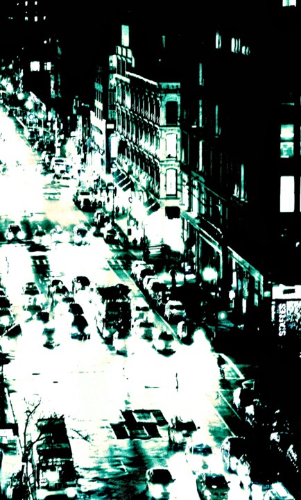 Traffic 20aa5 摄影, 50x30.1 in