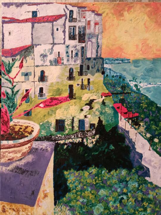 Холодный дом 绘画, 27.6x19.7 in