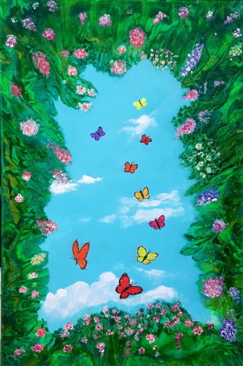 绘画,  23.6x15.8 in 