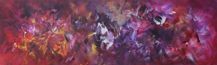 Painting titled "To Begin Again" by Paresh Nrshinga F R S A, Original Artwork, Acrylic Mounted on Wood Stretcher frame