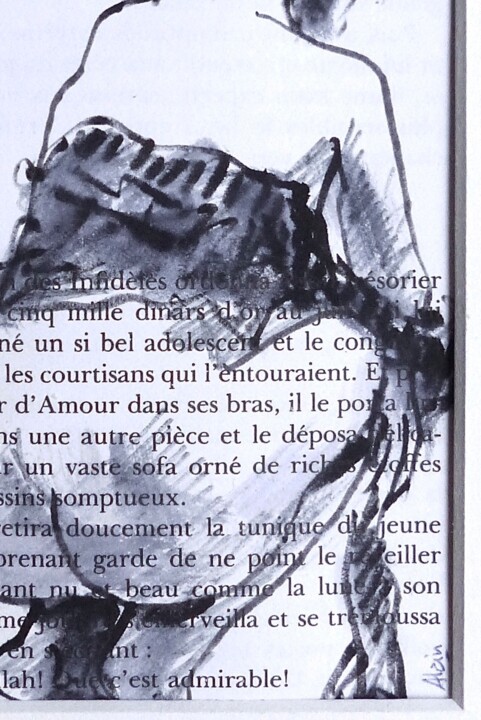 Le verger des caresses / 02/cadre10 图画, 5.5x3.9 in