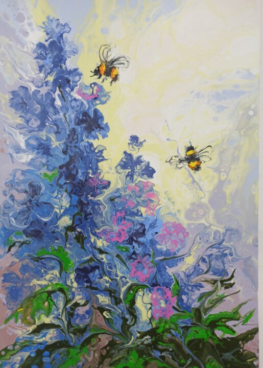 In the morning 绘画, 27.6x19.7 in