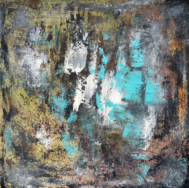Don Quijote 2021-60 绘画, 31.5x31.5 in