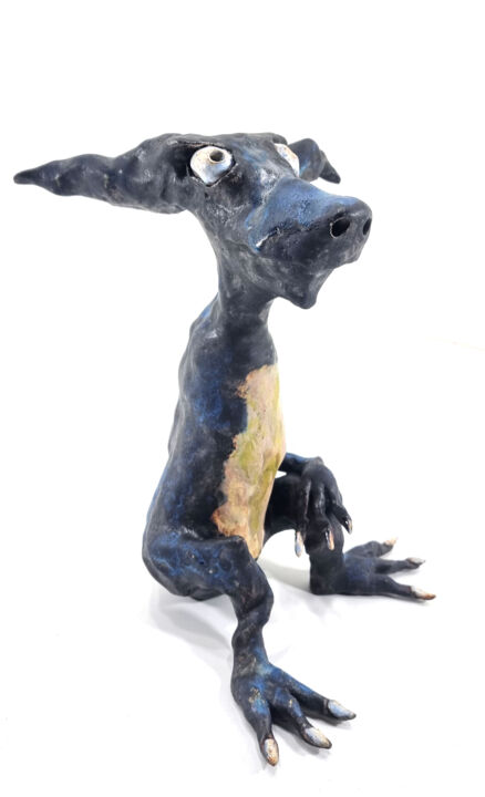 ONE-HANDED WALDEMAR 雕塑, 13x9.8 in