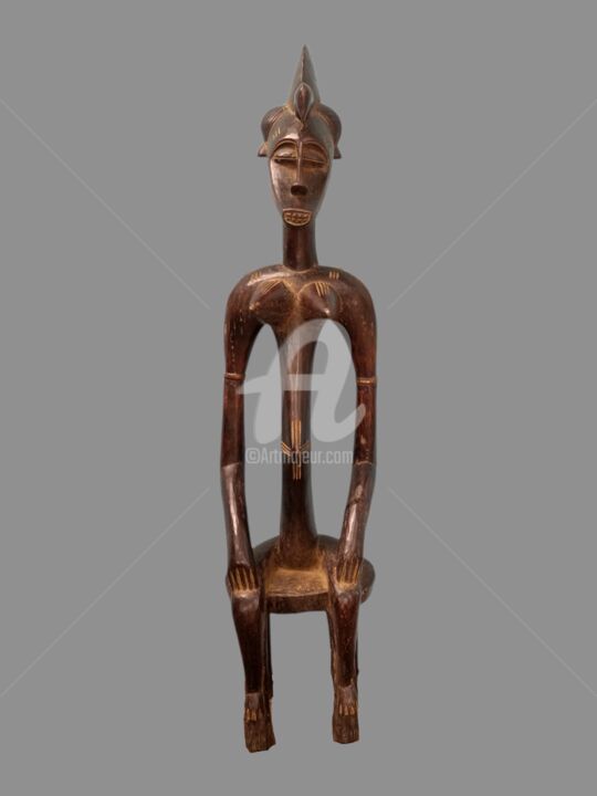 Statuette Senoufo art tribal Art premier KA22ART001 雕塑, 40.2x17.7 in