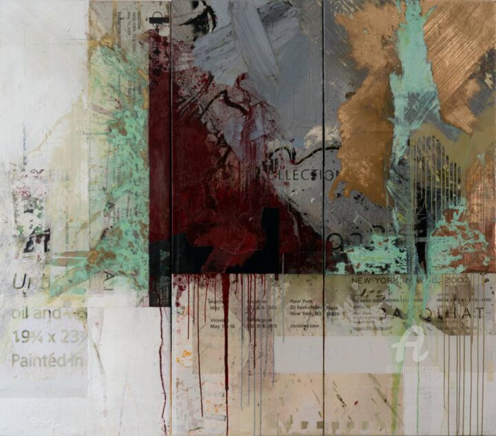 New York Auction Evening Sale 绘画, 78.7x90.6 in
