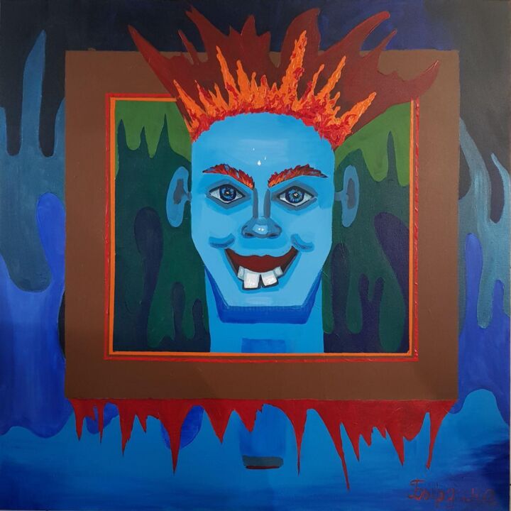 绘画,  39.4x39.4 in 