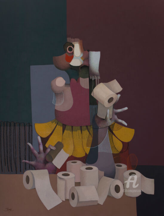 绘画,  61.4x47.2 in 