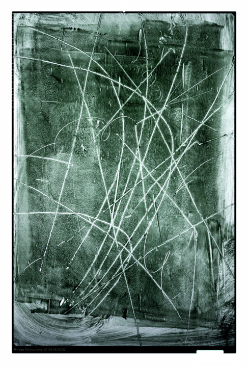 Photographie intitulée "Mirage Particulaire…" par Fabrice Rivière, Œuvre d'art originale, Photographie manipulée
