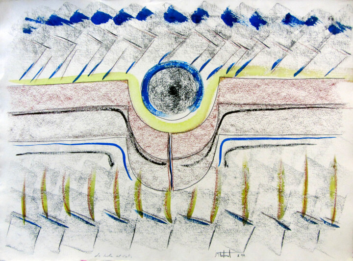绘画,  21.7x30.3 in 
