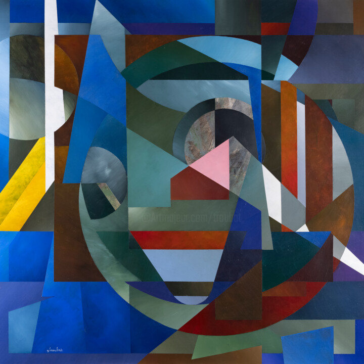 Peinture intitulée "RECURRENCE" par Georges Troubat, Œuvre d'art originale, Acrylique