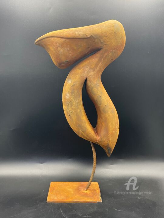 Le temps qui passe 雕塑, 14.2x5.9 in