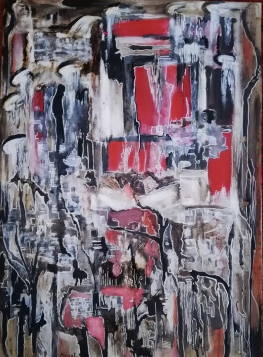 Ταξίδι στη Αφρική 绘画, 27.6x19.7 in