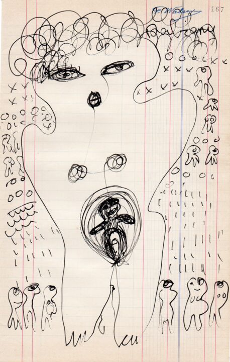 Vénus family n°2 图画, 11.8x7.5 in