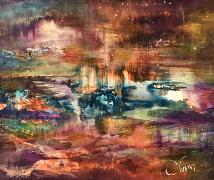绘画,  23.2x25.6 in 