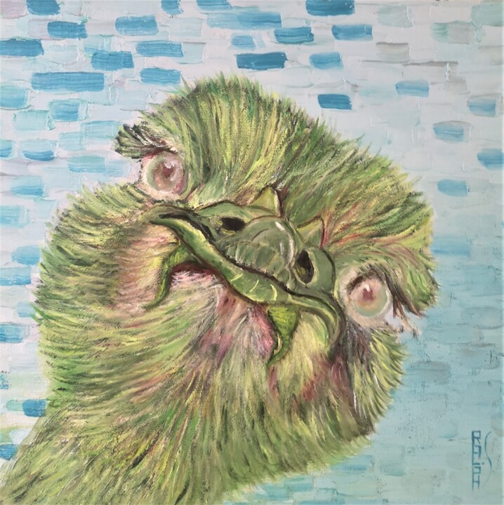 绘画,  11.8x11.8 in 