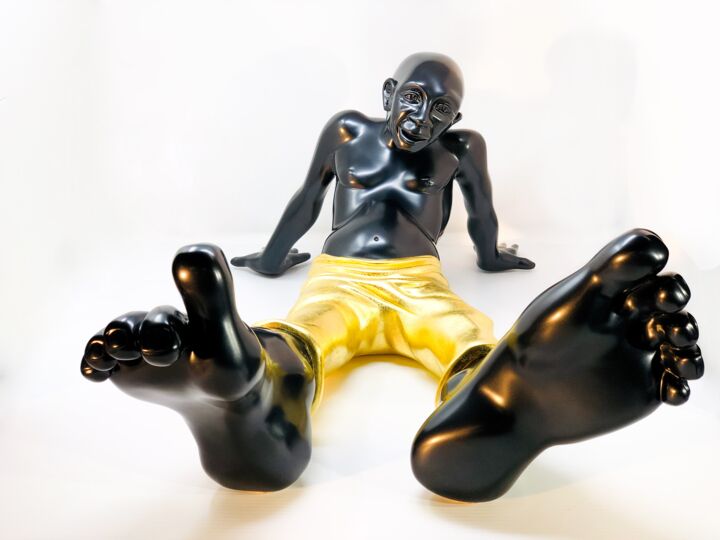 雕塑,  32.3x17.3 in 