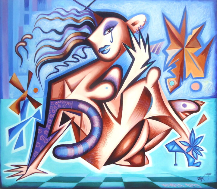 绘画,  27.6x31.5 in 
