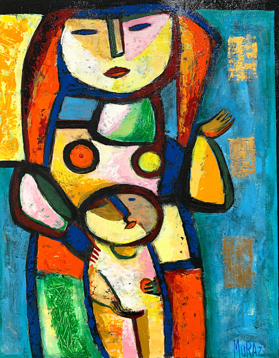 Maternity Painting, 18.5x14.6 in
