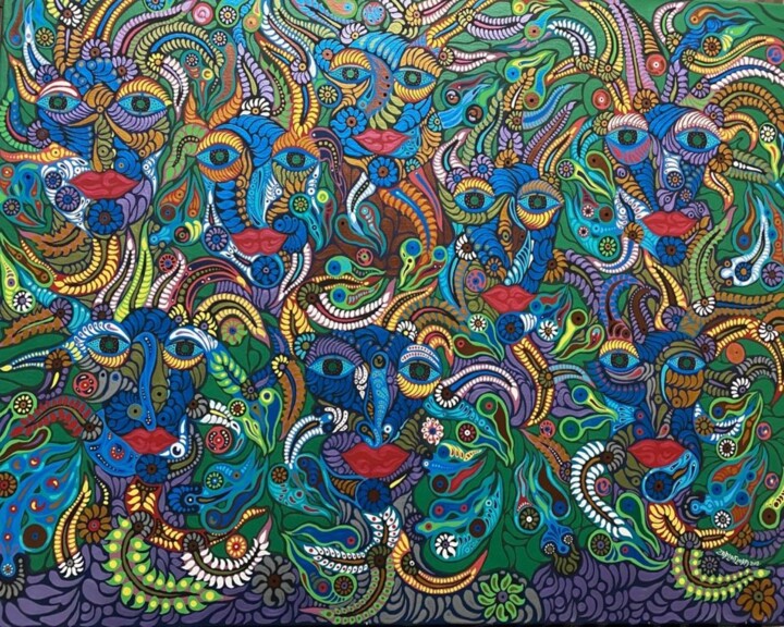 绘画,  35.8x48 in 