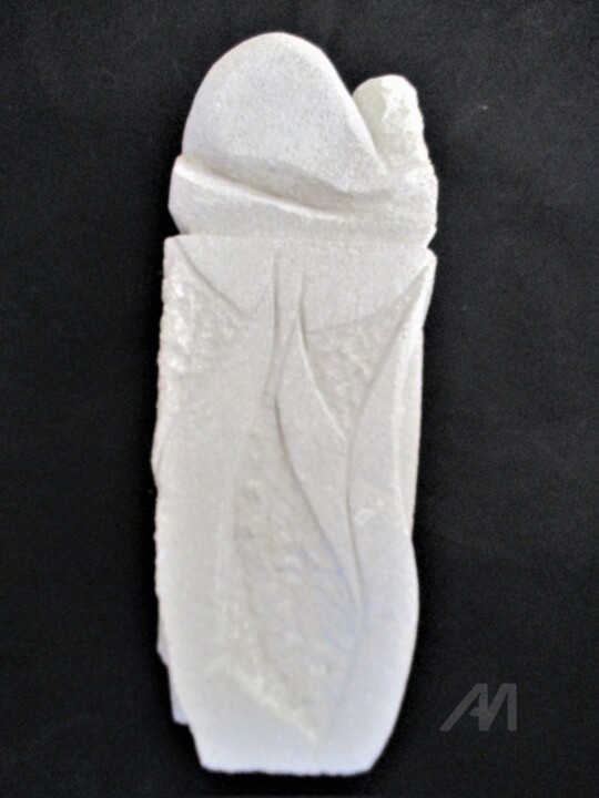 Poire williams 雕塑, 17.7x5.9 in