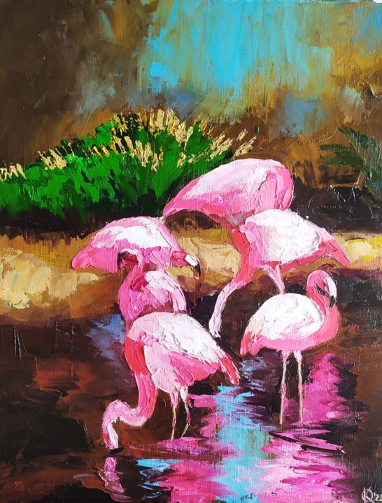 Pink flash 绘画, 19.7x15.8 in