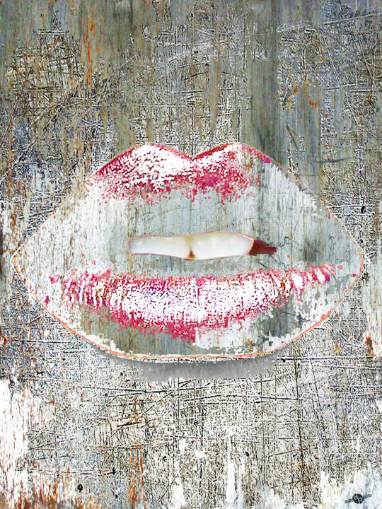 Iron Kiss 绘画, 24x18 in