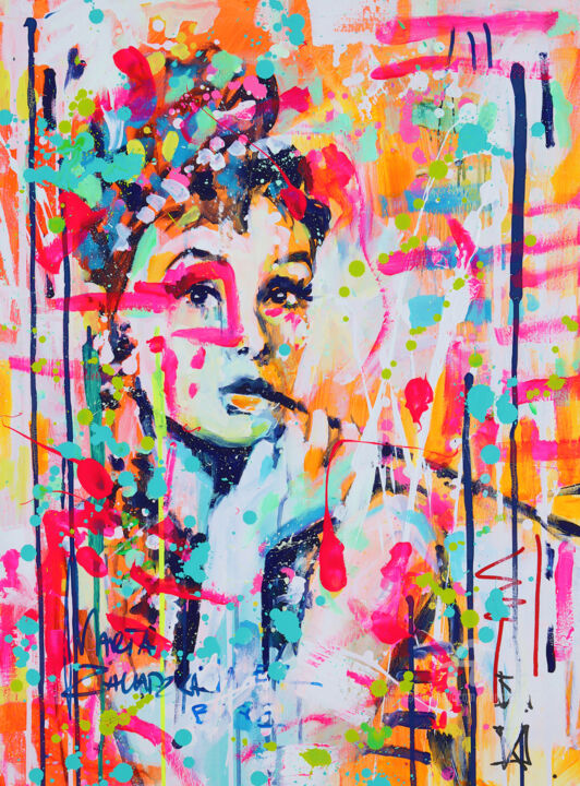 Breakfast at Tiffany's 绘画, 28.7x21.3 in