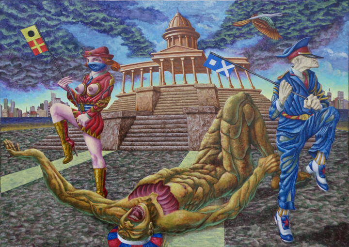 绘画,  25.6x36.2 in 