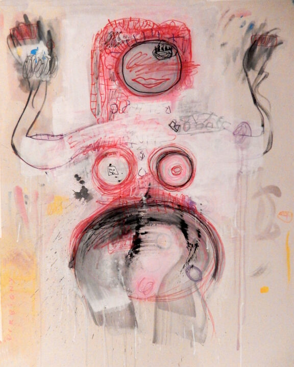 Bruits- Bottes 绘画, 36.2x28.7 in