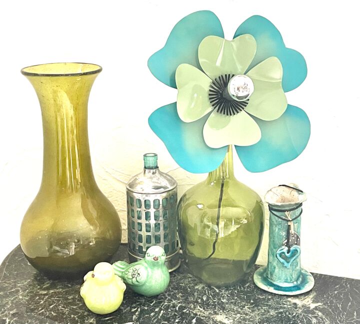 设计 标题为“Lampe fleur pavot D…” 由Joel Carpentier (Ambiance d'Antan), 原创艺术品, 泛光灯