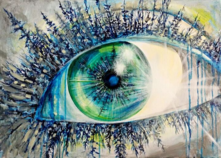 Eye Of Nature 绘画, 20x27.5 in