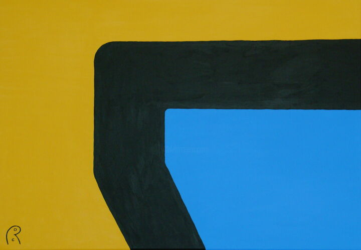 Painting titled "Real Security / 真正的…" by Jan Theuninck, Original Artwork, Acrylic
