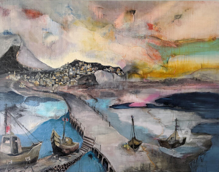 绘画,  39.4x51.2 in 