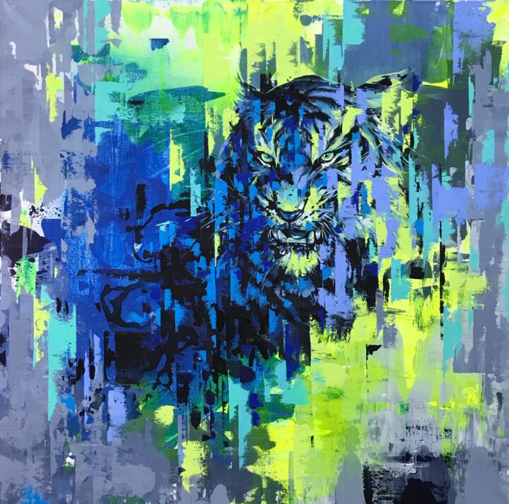 绘画,  35.4x35.4 in 