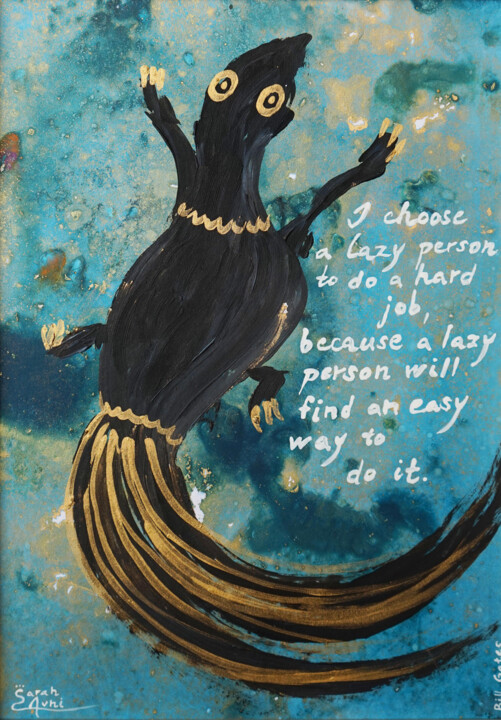 For Joy Mini IX. 绘画, 12.6x9.3 in