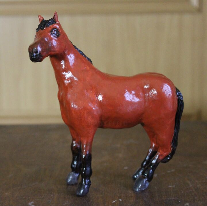 雕塑,  5.5x5.1 in 