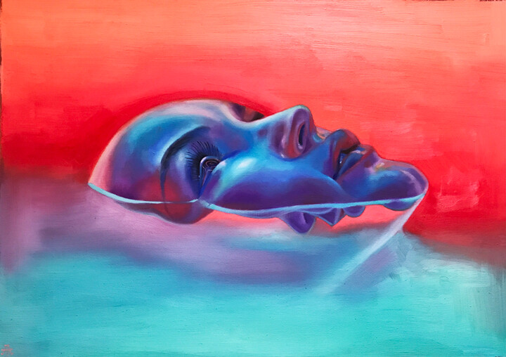 绘画,  23.6x31.5 in 
