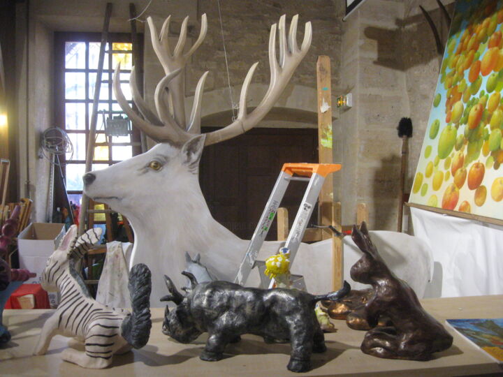 Saint Hubert de Buhy 2010, petites sculptures 摄影